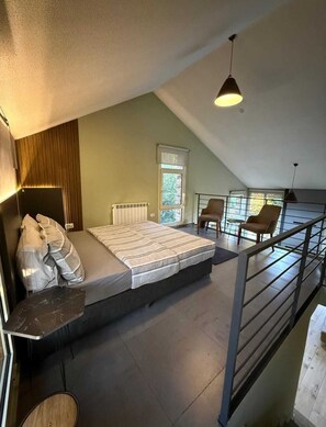 Deluxe-alpehytte - privat pool - udsigt til pool | Gratis Wi-Fi