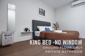 Habitación Confort doble, 1 cama de matrimonio grande, no fumadores, baño privado | Sistema de insonorización y wifi gratis
