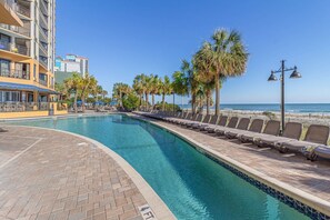 Indoor pool - Suite Spot by Casanita - Oceanfront Designer Suite (Myrtle Beach)