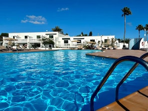 Apartment, 2 Bedrooms, Terrace, Pool View | Pool