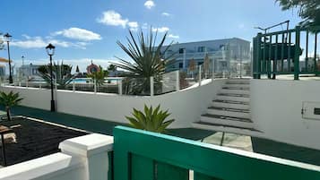 Apartment, 2 Bedrooms, Terrace, Pool View | Terrace/patio