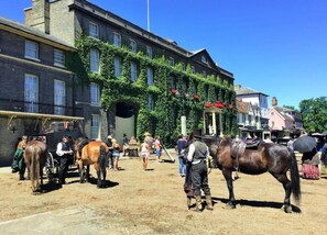 Hus | Udsigt fra overnatningsstedet