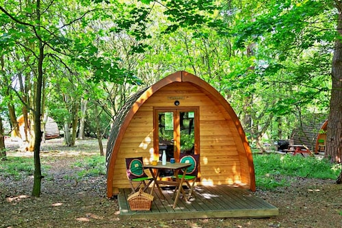 Woodland Glamping in Bury St Edmunds, No Deposit
