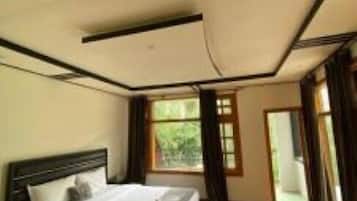 Deluxe Double Room, Mountain View | Soundproofing, iron/ironing board, free WiFi