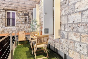 Apartamento | Opções para refeição ao ar livre