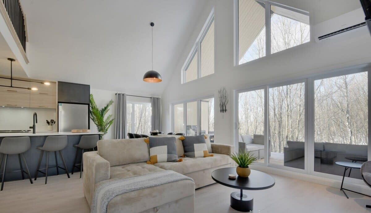 Fernseher, Kamin, Arbeitsbereiche