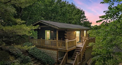 Waterfront Cabin - Sauna - Fire Pit - Bluff Views