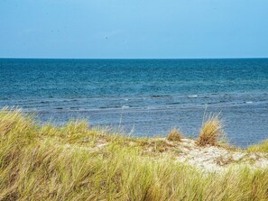 A coastal landscape with a clear view of the ocean and sandy dunes in the foreground. - 4 Star Holiday Home in Laeso (Læsø)