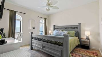 1 bedroom, travel crib, WiFi, bed sheets