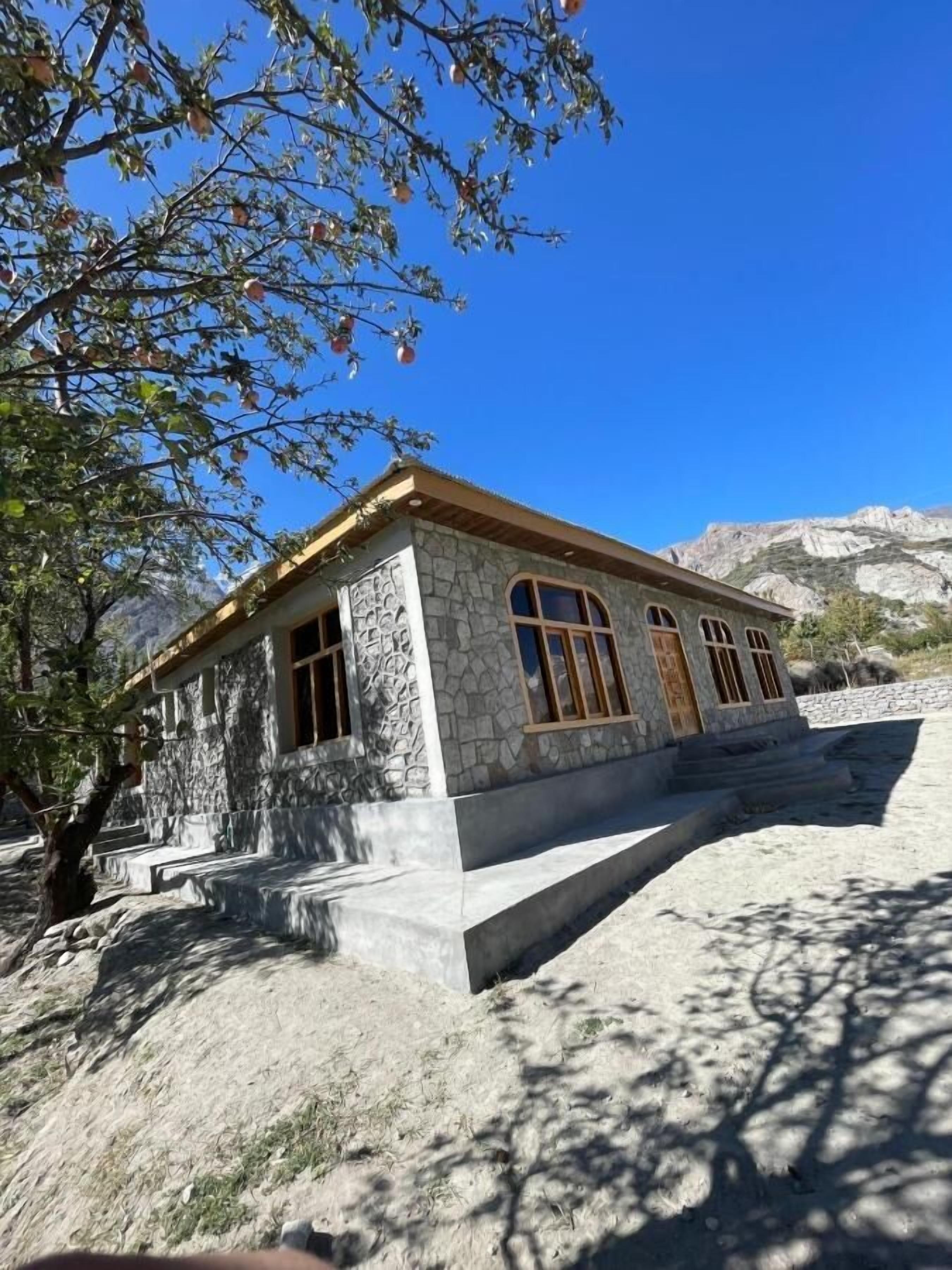 Façade de l’hébergement