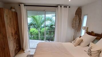 1 chambre, fer et planche Ă repasser, Wi-Fi, draps fournis