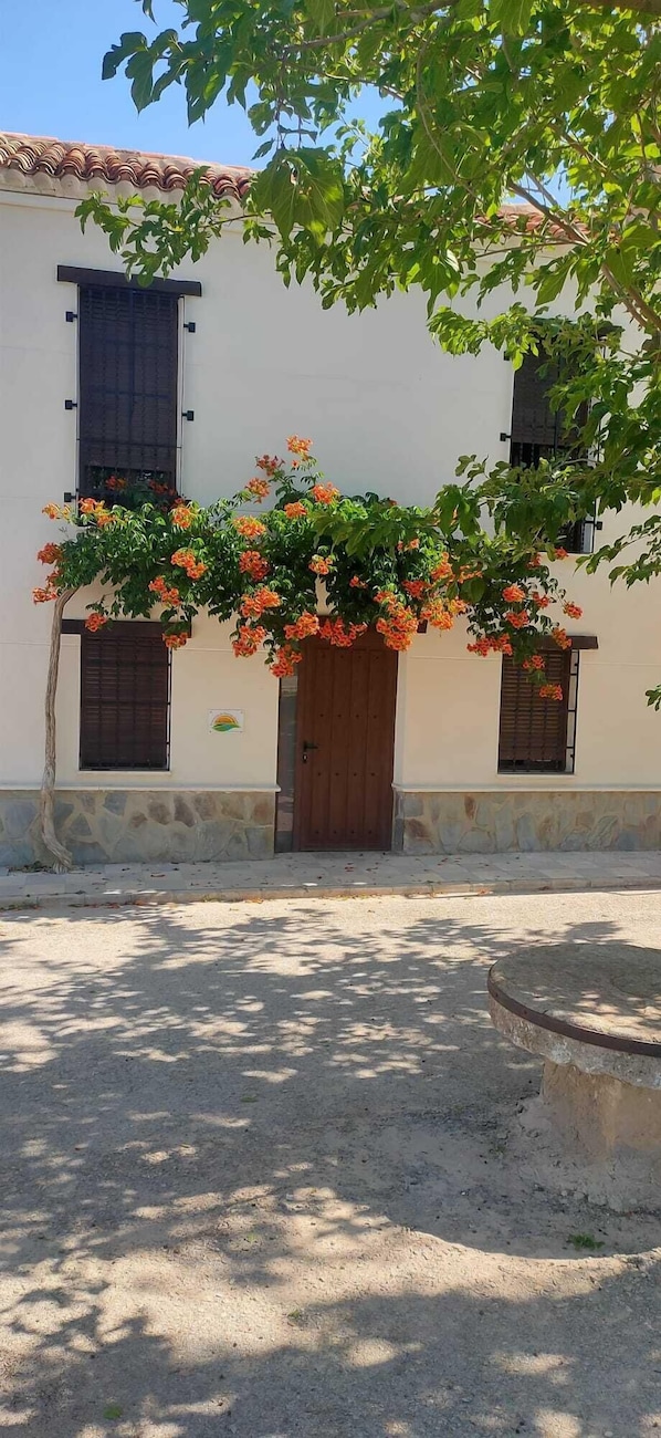 Façade de l’hébergement