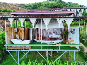 Chambre Double, vue montagne | Salle de bain