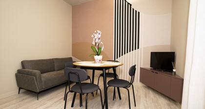 Mario's house Assisi breakfast at bar/bakery. Brand new