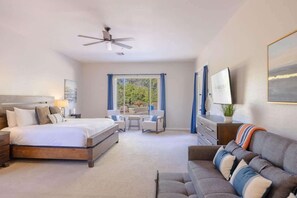 8 bedrooms, desk, iron/ironing board, travel crib