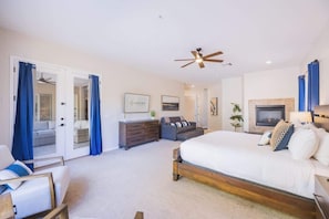 8 bedrooms, desk, iron/ironing board, travel cot