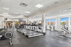 Fitness facility - One More Round! 3BR 3BA Sleeps 10! 11 Pools! Golf Courses! Tennis Courts! (Panama City Beach)