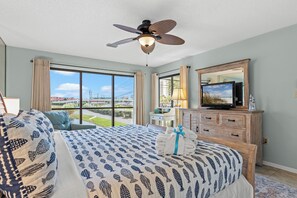 Townhome, Multiple Beds, Balcony (Edgewater Villa 3112) | 3 bedrooms, individually decorated, individually furnished - One More Round! 3BR 3BA Sleeps 10! 11 Pools! Golf Courses! Tennis Courts! (Panama City Beach)