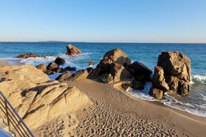 Am Strand, Strandtücher