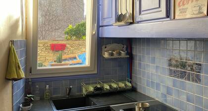 Air-conditioned house near the Canal du Midi, 15 minutes from Narbonne, sea and countryside