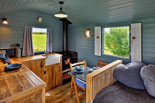 Chalet | Wohnzimmer | Kamin
