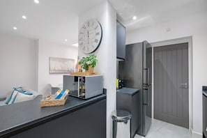 Family Apartment, Patio | Private kitchen