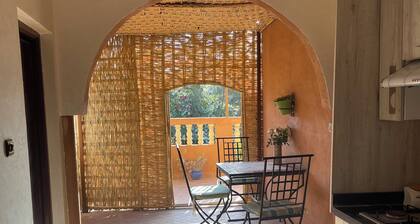 Charming 4-bedroom bed & breakfast in lovely Tiout with AC and Pool