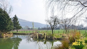 Blick von der Unterkunft