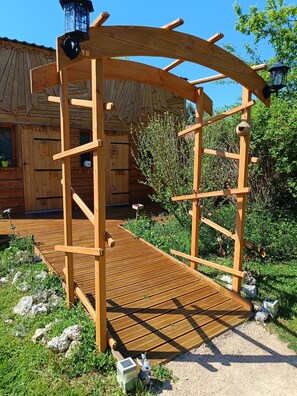 Overnattingsstedets uteområder