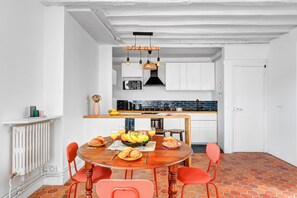City Apartment, 1 Bedroom, Non Smoking | Living area | 40-inch Smart TV with satellite channels - Bright 1BR Bastille Getaway - 4 Guests (Paris)