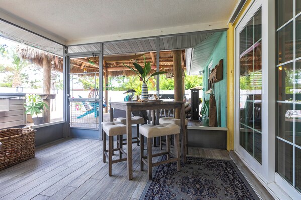 Restaurante al aire libre