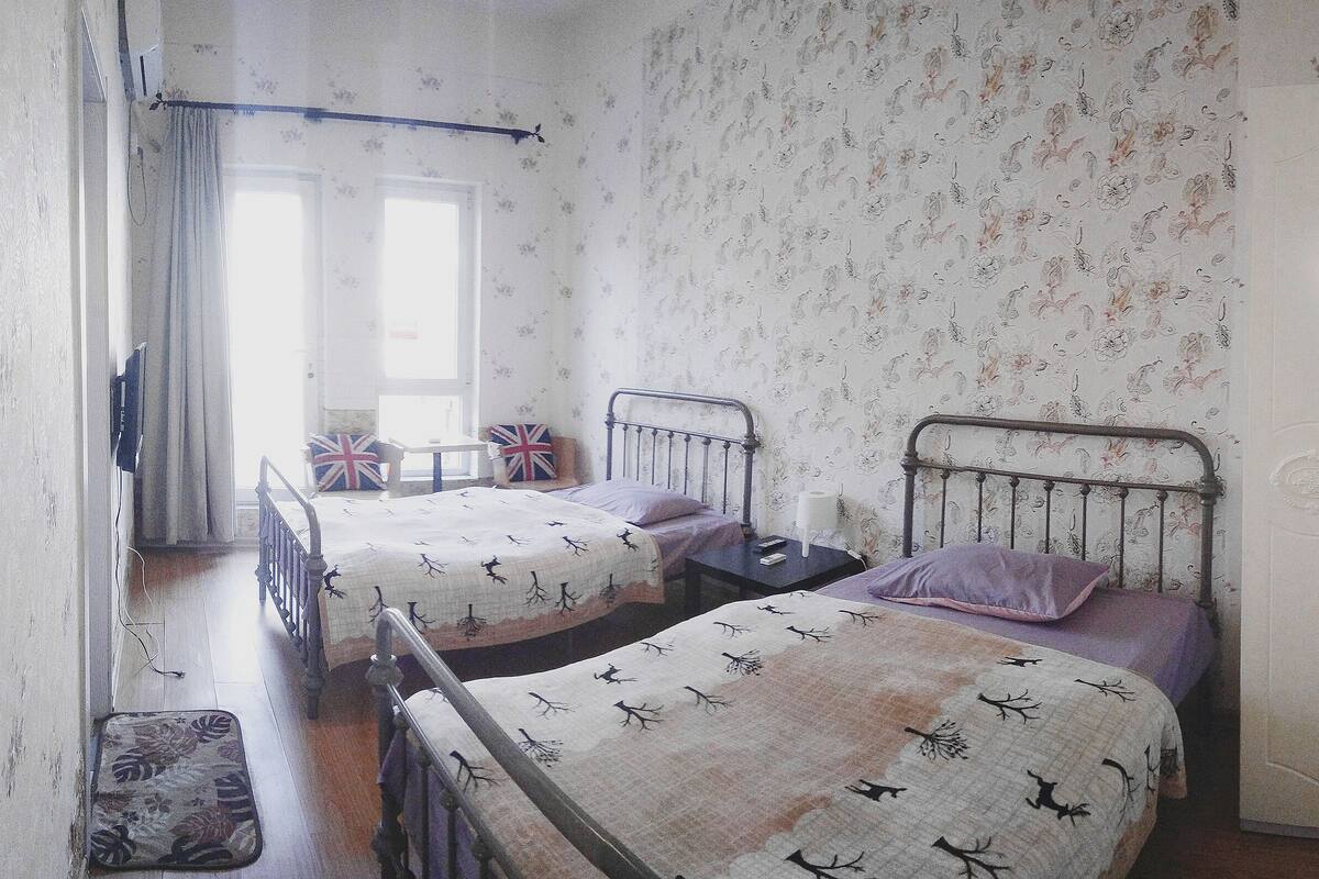 Rideaux occultants, Wi-Fi gratuit, draps fournis