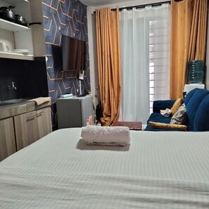 1 chambre, Wi-Fi, draps fournis