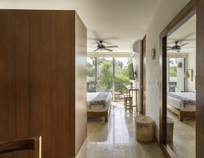 2 chambres, fer et planche à repasser, accès au Wi-Fi (inclus)