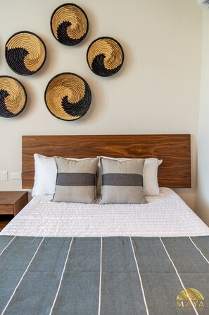 2 bedrooms, iron/ironing board, free WiFi, bed sheets - NHOA 203A Lux 2BR Condo Pool View in Aldea Zama (Tulum)