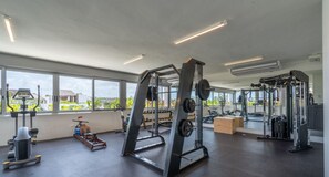Fitness facility - NHOA 303C Lux 1BR Condo Pool View in Aldea Zama (Tulum)