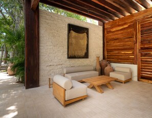 Terrace/patio - NHOA 312B Lux 1BR Condo Top Jungle View Aldea Zama (Tulum)