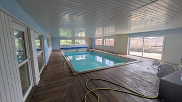 Piscine couverte, piscine chauffée