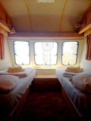 Trailer, 1 quarto, para fumantes, terraço | 1 quarto