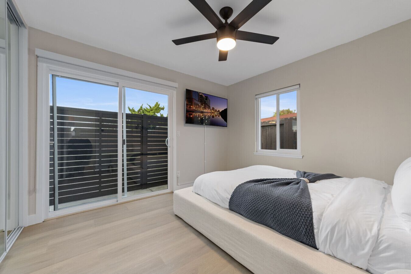 2 bedrooms, iron/ironing board, travel crib, WiFi
