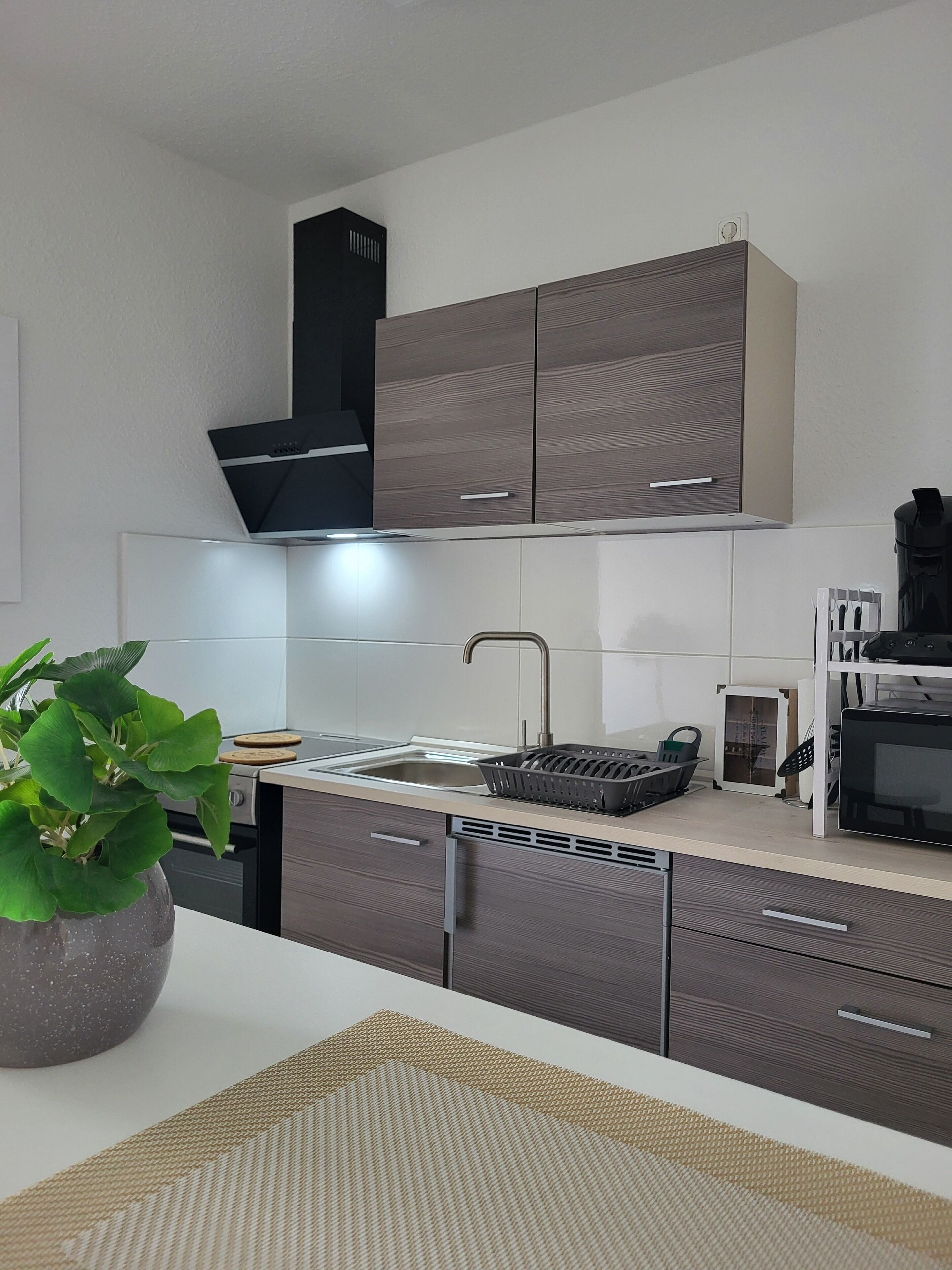 Microwave, oven, stovetop