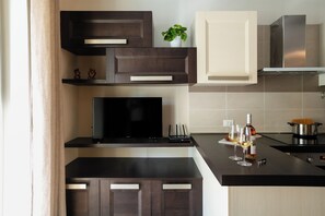 Fridge, microwave, oven, stovetop - Apartment in the center of Sorrento (Sorrento)