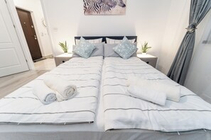 1 soverom, strykejern/-brett, wi-fi og sengetøy