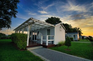 Fachada de la propiedad