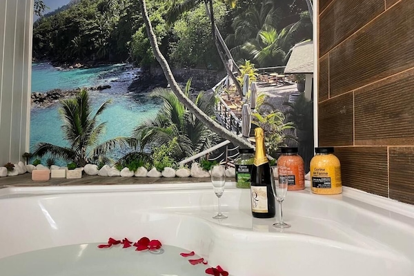 Blick von der Unterkunft