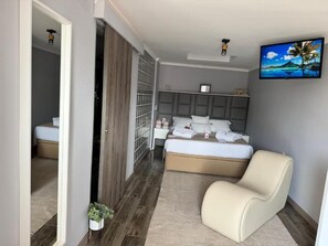 1 makuuhuone, silitysrauta/-lauta, Wi-Fi, vuodevaatteet