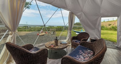 Spacious Domes nestled in the heart of North Pembrokeshire. Glamping at its best