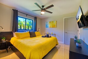 4 bedrooms, iron/ironing board, free WiFi, bed sheets