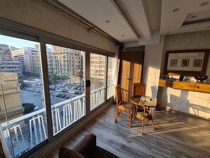 Superior Double or Twin Room, City View | Egyptian cotton sheets, premium bedding, down comforters