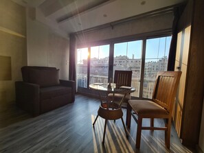 Phòng đôi hoặc 2 giường đơn Superior, quang cảnh thành phố | Bộ trải giường bằng vải cotton Ai Cập, bộ đồ giường cao cấp 
